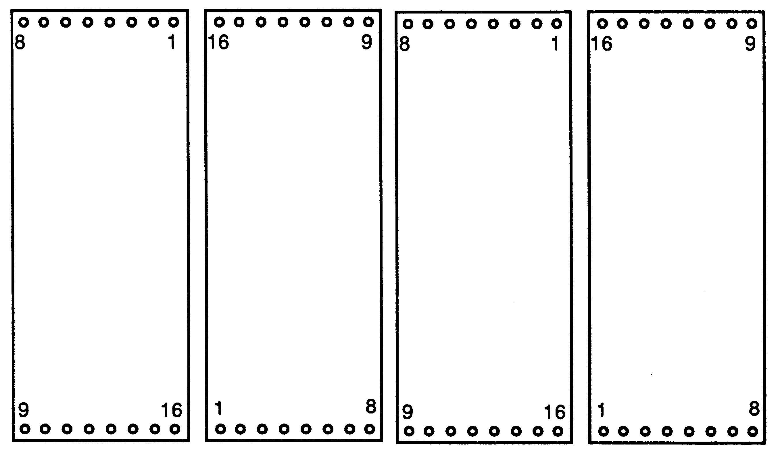 Orientation of module slots