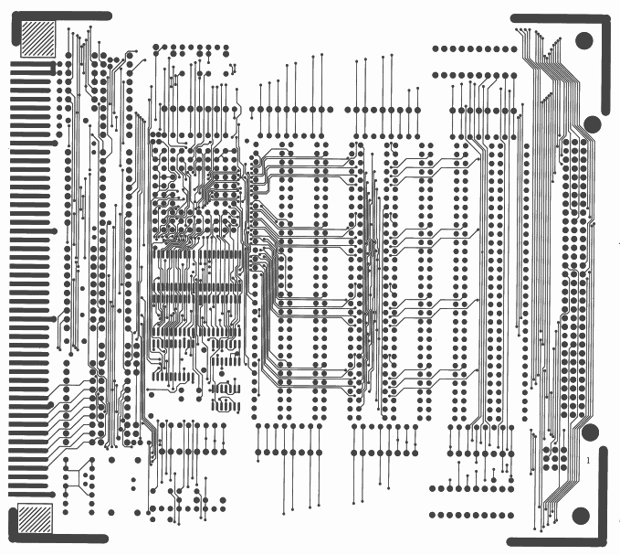 PCB layer 1 - component side